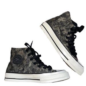 converse chuck 70 hi camo denim